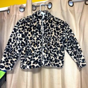 Kids Cheetah Zip-Up Jacket!